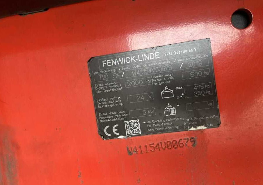 Linde T20SF - Palletwagen: afbeelding 4 Linde T20SF - Palletwagen: afbeelding 4