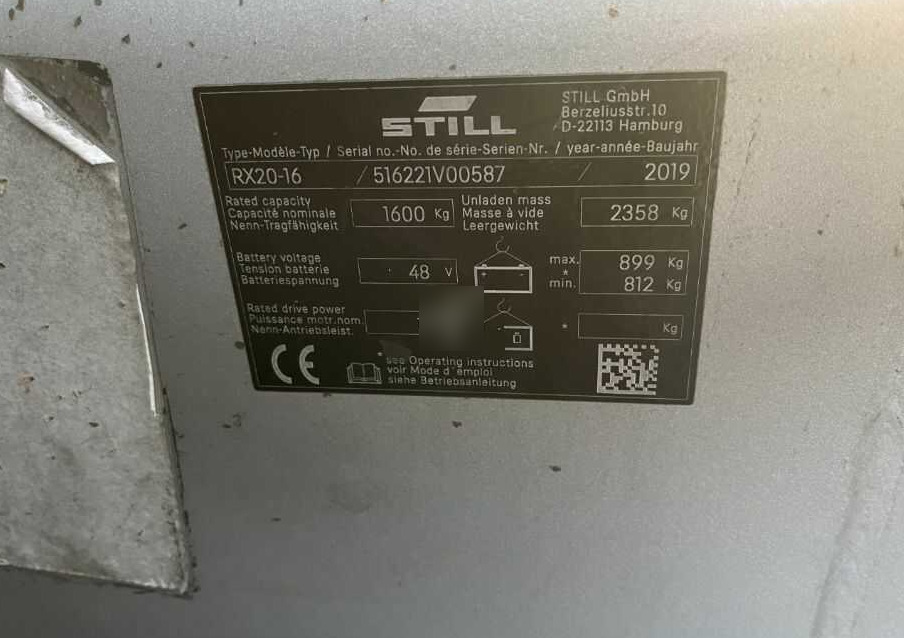 Still RX20-16 - Elektrische heftruck: afbeelding 4 Still RX20-16 - Elektrische heftruck: afbeelding 4