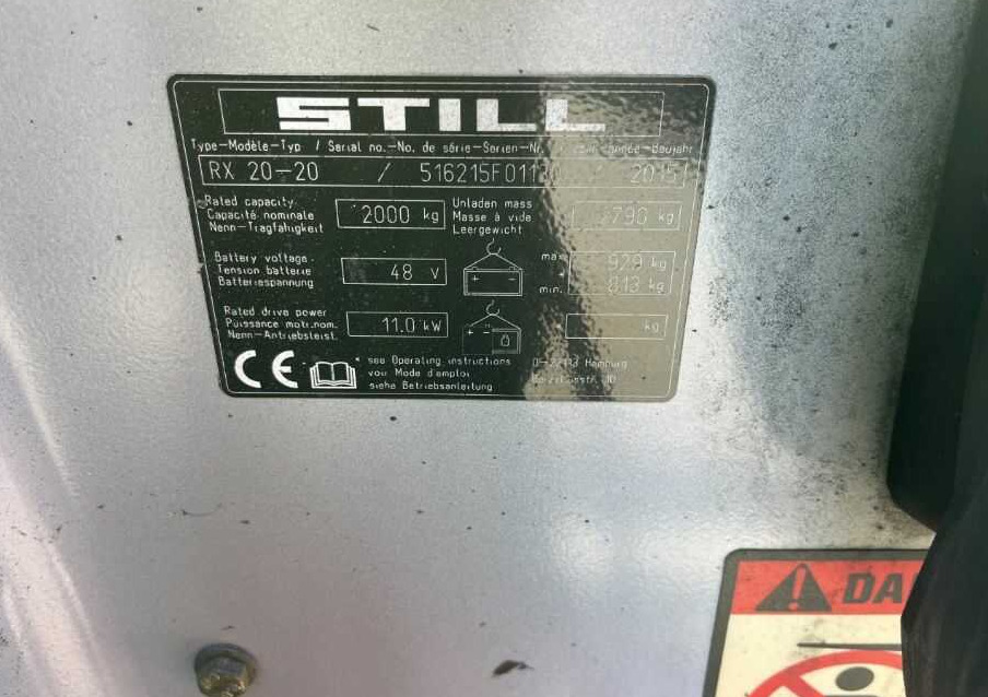 Still RX20-20 - Elektrische heftruck: afbeelding 4 Still RX20-20 - Elektrische heftruck: afbeelding 4