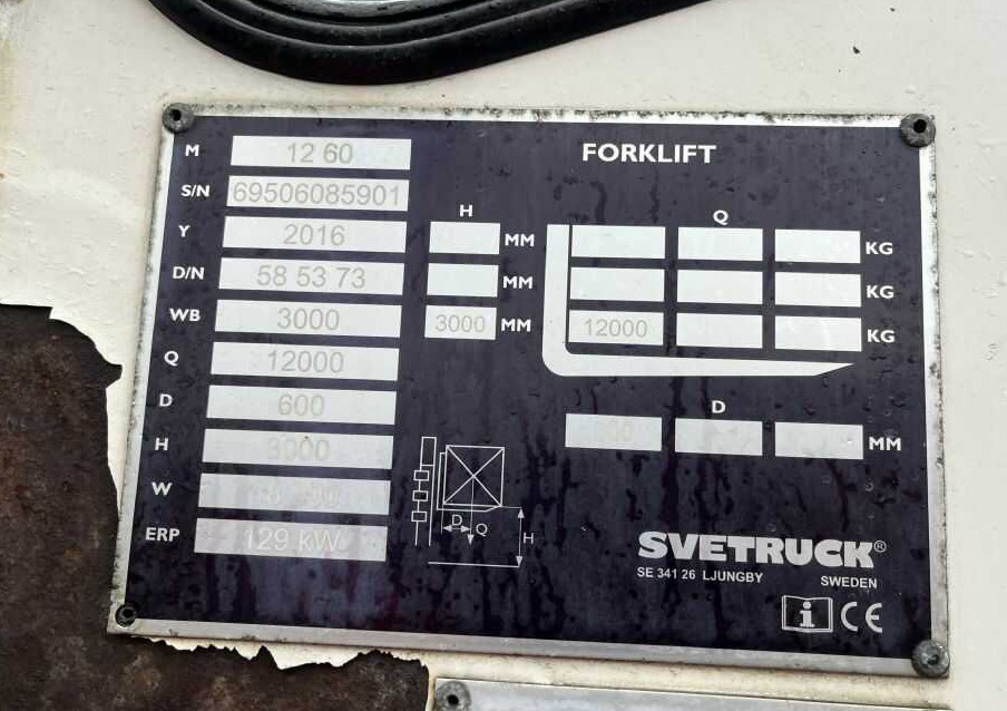 Svetruck 1260 - Diesel heftruck: afbeelding 4 Svetruck 1260 - Diesel heftruck: afbeelding 4