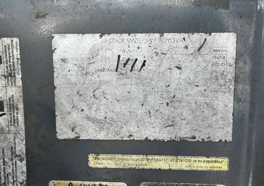 Toyota 7FBEST13 - Elektrische heftruck: afbeelding 4 Toyota 7FBEST13 - Elektrische heftruck: afbeelding 4