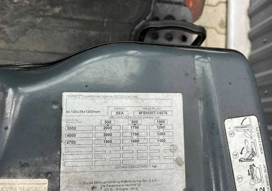 Toyota 8FBM20T - Elektrische heftruck: afbeelding 5 Toyota 8FBM20T - Elektrische heftruck: afbeelding 5