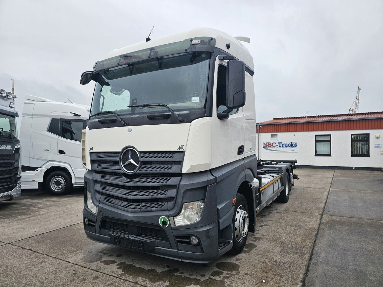 Mercedes-Benz ACTROS 2542 * VOLLLUFT * RETARDER * STANDH * BÄR - Chassis vrachtwagen: afbeelding 1 Mercedes-Benz ACTROS 2542 * VOLLLUFT * RETARDER * STANDH * BÄR - Chassis vrachtwagen: afbeelding 1