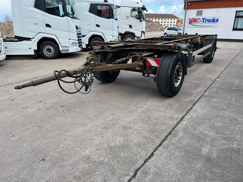 Schmitz Cargobull AFW 18 * SAF-ACHSEN * WECHSELFAHRGESTELL * - Containertransporter/ Wissellaadbak aanhangwagen: afbeelding 1 Schmitz Cargobull AFW 18 * SAF-ACHSEN * WECHSELFAHRGESTELL * - Containertransporter/ Wissellaadbak aanhangwagen: afbeelding 1