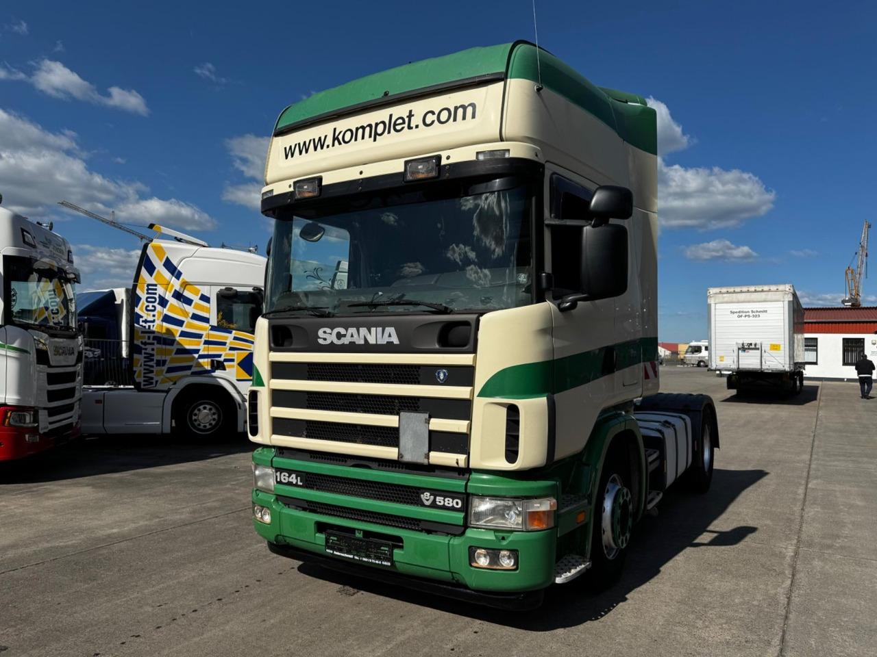 Scania 164L V8 580 * RETARDER * TÜV 01.26 * GERMAN - Trekker: afbeelding 1 Scania 164L V8 580 * RETARDER * TÜV 01.26 * GERMAN - Trekker: afbeelding 1
