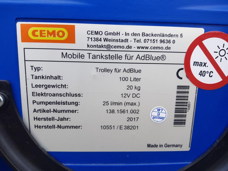 AD Blue trolley - Tankwagen: afbeelding 4 AD Blue trolley - Tankwagen: afbeelding 4