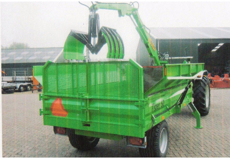 Kipper met opbouwkraan - Kipper aanhangwagen: afbeelding 3 Kipper met opbouwkraan - Kipper aanhangwagen: afbeelding 3