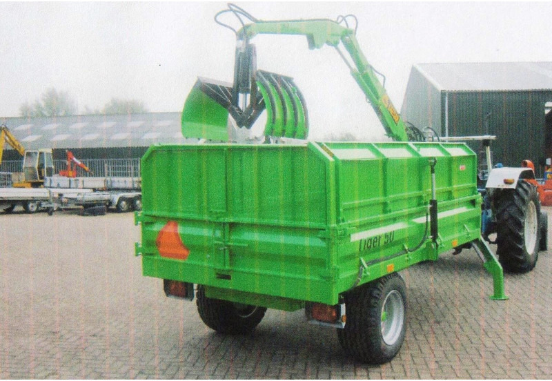 Kipper met opbouwkraan - Kipper aanhangwagen: afbeelding 5 Kipper met opbouwkraan - Kipper aanhangwagen: afbeelding 5