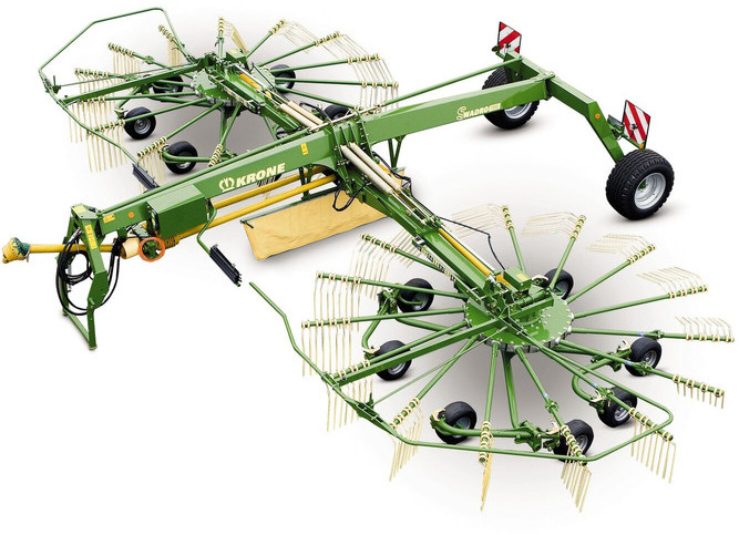 Krone Middenaflegharken met twee elementen - Hooischudder: afbeelding 1 Krone Middenaflegharken met twee elementen - Hooischudder: afbeelding 1