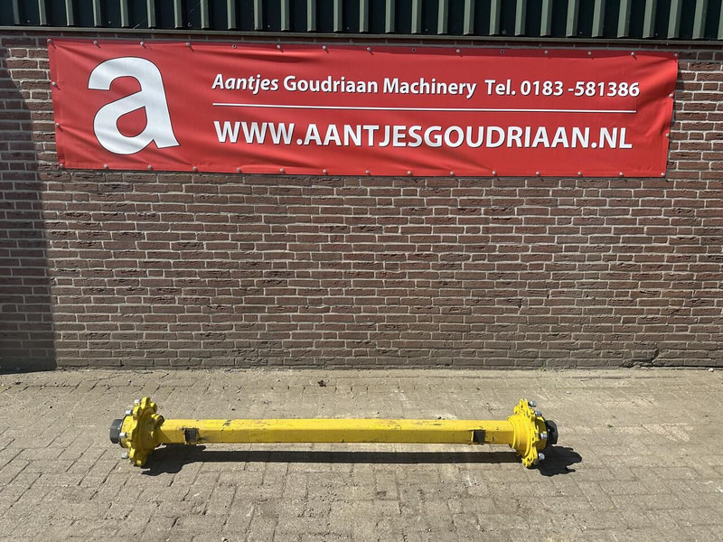 TVZ - As en onderdelen: afbeelding 1 TVZ - As en onderdelen: afbeelding 1