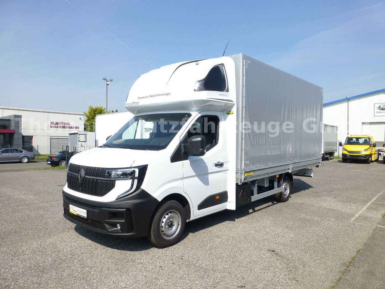 Renault NEW Master Pritsche Plane Schlafkabine - Huifzeil bedrijfswagen: afbeelding 1 Renault NEW Master Pritsche Plane Schlafkabine - Huifzeil bedrijfswagen: afbeelding 1