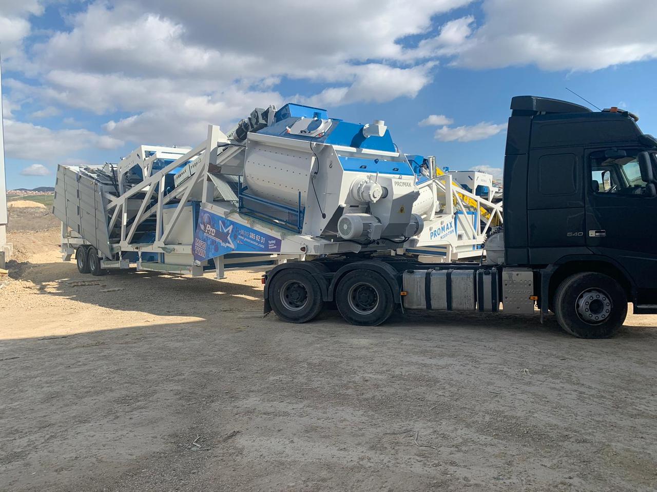 Mobile Concrete Batching Plant M120-TWN (120m3/h) - Betoncentrale: afbeelding 4 Mobile Concrete Batching Plant M120-TWN (120m3/h) - Betoncentrale: afbeelding 4