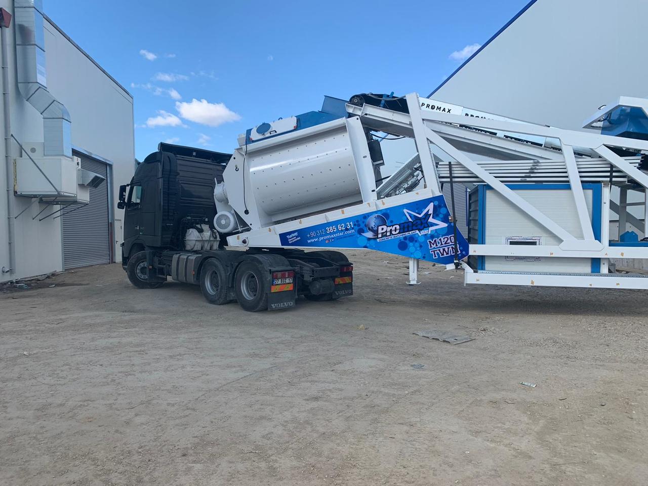 Mobile Concrete Batching Plant M120-TWN (120m3/h) - Betoncentrale: afbeelding 5 Mobile Concrete Batching Plant M120-TWN (120m3/h) - Betoncentrale: afbeelding 5
