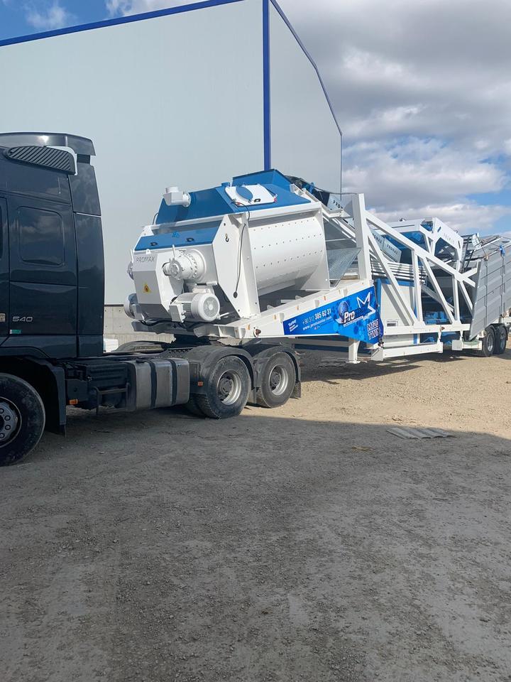 Nieuw Betoncentrale Mobile Concrete Batching Plant M120-TWN (120m3/h): afbeelding 6