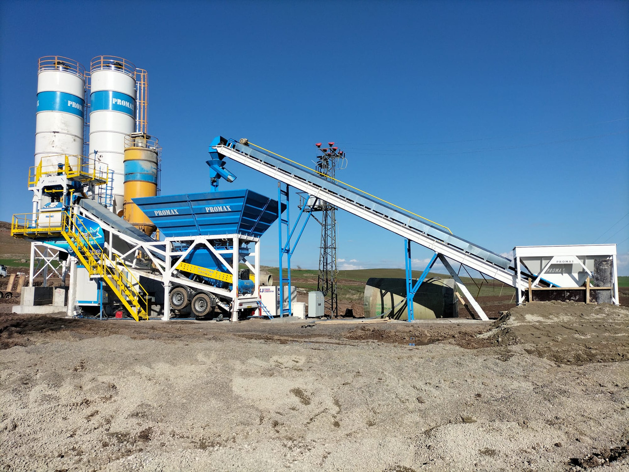 Nieuw Betoncentrale PROMAX MOBILE CONCRETE BATCHING PLANT M100-TWN (100m3/h): afbeelding 9