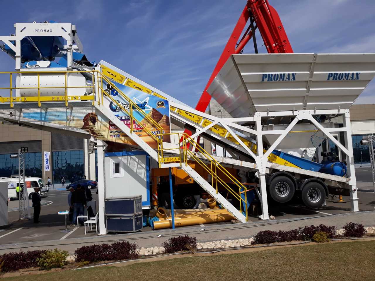 Nieuw Betoncentrale PROMAX MOBILE CONCRETE BATCHING PLANT M100-TWN (100m3/h): afbeelding 7
