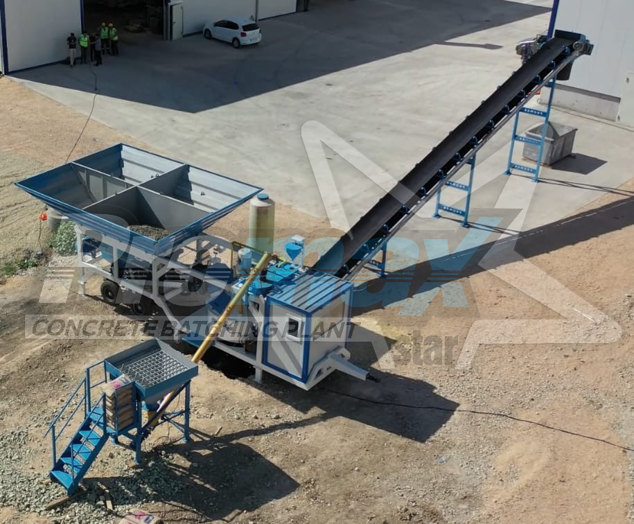 PROMAX MOBILE CONCRETE PLANT M35-PLNT (35M3/H) - Betoncentrale: afbeelding 4 PROMAX MOBILE CONCRETE PLANT M35-PLNT (35M3/H) - Betoncentrale: afbeelding 4