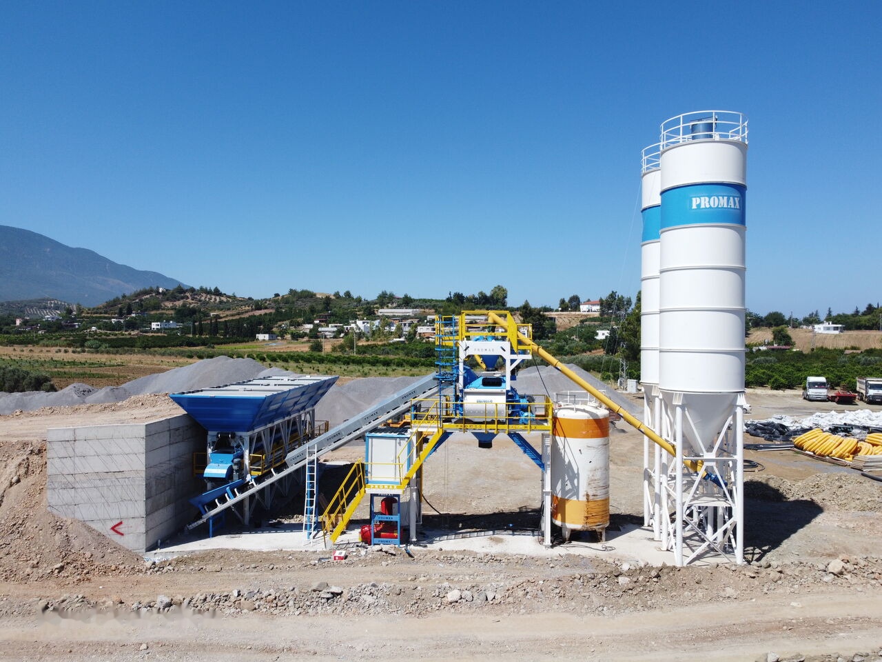 Promax Compact Concrete Batching Plant C100-TWN-LINE (100m3/h) - Betoncentrale: afbeelding 2 Promax Compact Concrete Batching Plant C100-TWN-LINE (100m3/h) - Betoncentrale: afbeelding 2