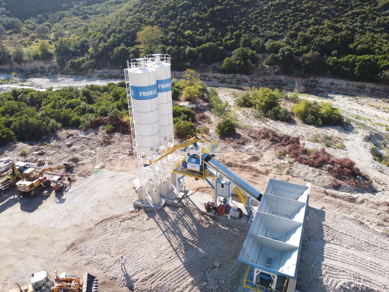 Promax Compact Concrete Batching Plant C100-TWN-LINE (100m3/h) - Betoncentrale: afbeelding 3 Promax Compact Concrete Batching Plant C100-TWN-LINE (100m3/h) - Betoncentrale: afbeelding 3