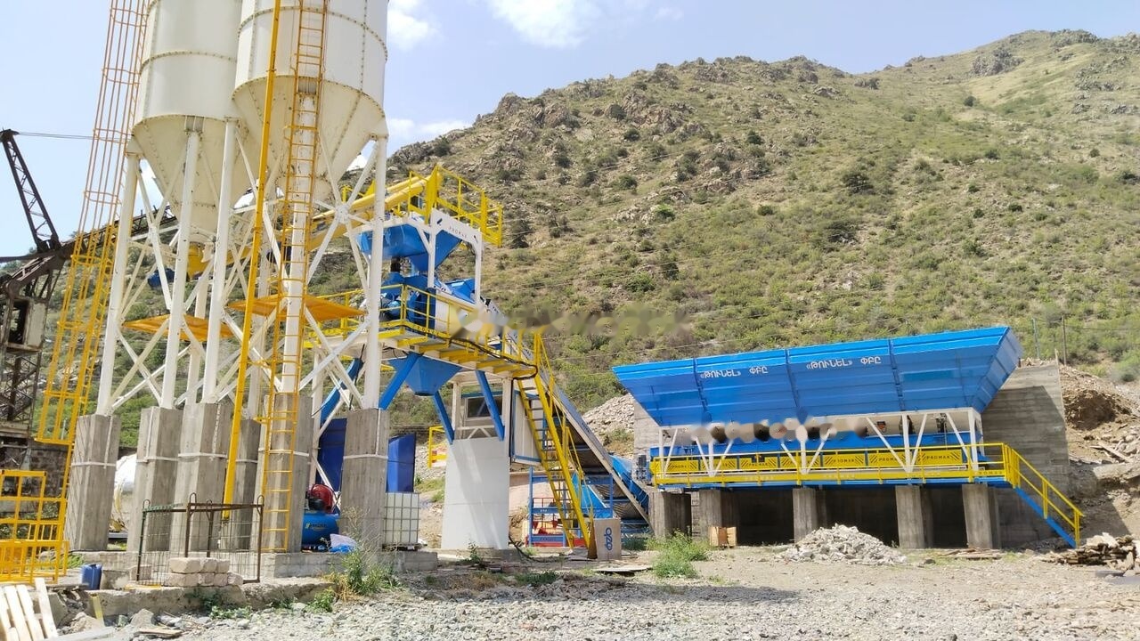 Promax Compact Concrete Batching Plant C120-TWN-LINE (120m3/h) - Betoncentrale: afbeelding 1 Promax Compact Concrete Batching Plant C120-TWN-LINE (120m3/h) - Betoncentrale: afbeelding 1