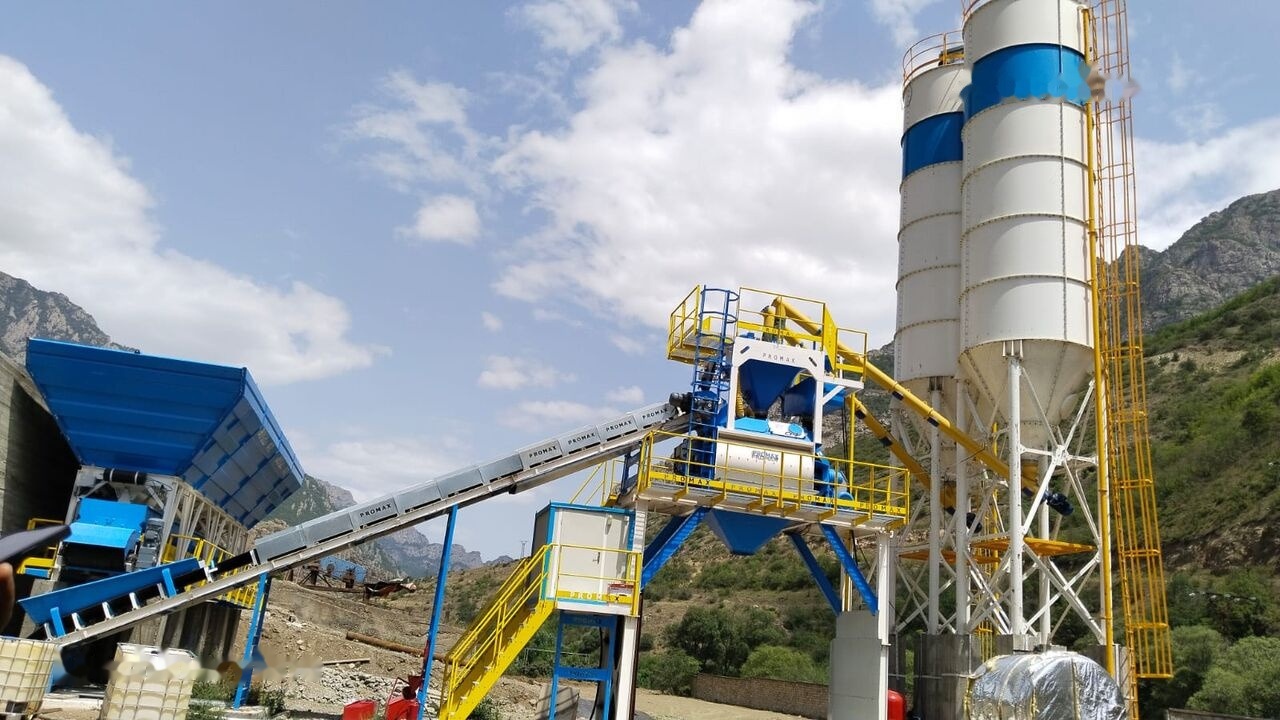 Promax Compact Concrete Batching Plant C120-TWN-LINE (120m3/h) - Betoncentrale: afbeelding 2 Promax Compact Concrete Batching Plant C120-TWN-LINE (120m3/h) - Betoncentrale: afbeelding 2