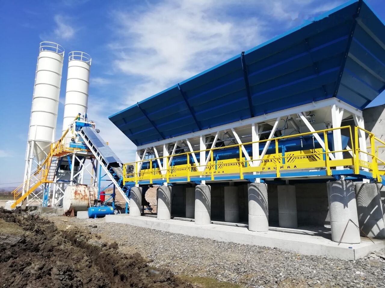 Nieuw Betoncentrale Promax Compact Concrete Batching Plant PROMAX C60-SNG LINE (60m³/h): afbeelding 7
