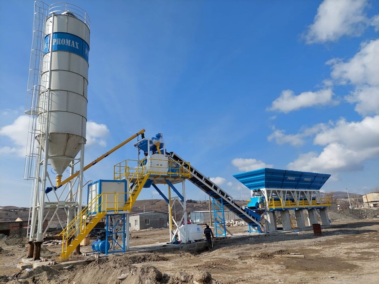 Nieuw Betoncentrale Promax Compact Concrete Batching Plant PROMAX C60-SNG LINE (60m³/h): afbeelding 8