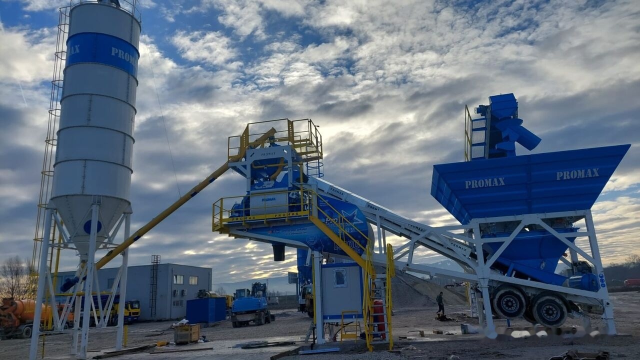 Promax Mobile Concrete Batching Plant PROMAX M100-TWN (100m³/h) - Betoncentrale: afbeelding 4 Promax Mobile Concrete Batching Plant PROMAX M100-TWN (100m³/h) - Betoncentrale: afbeelding 4