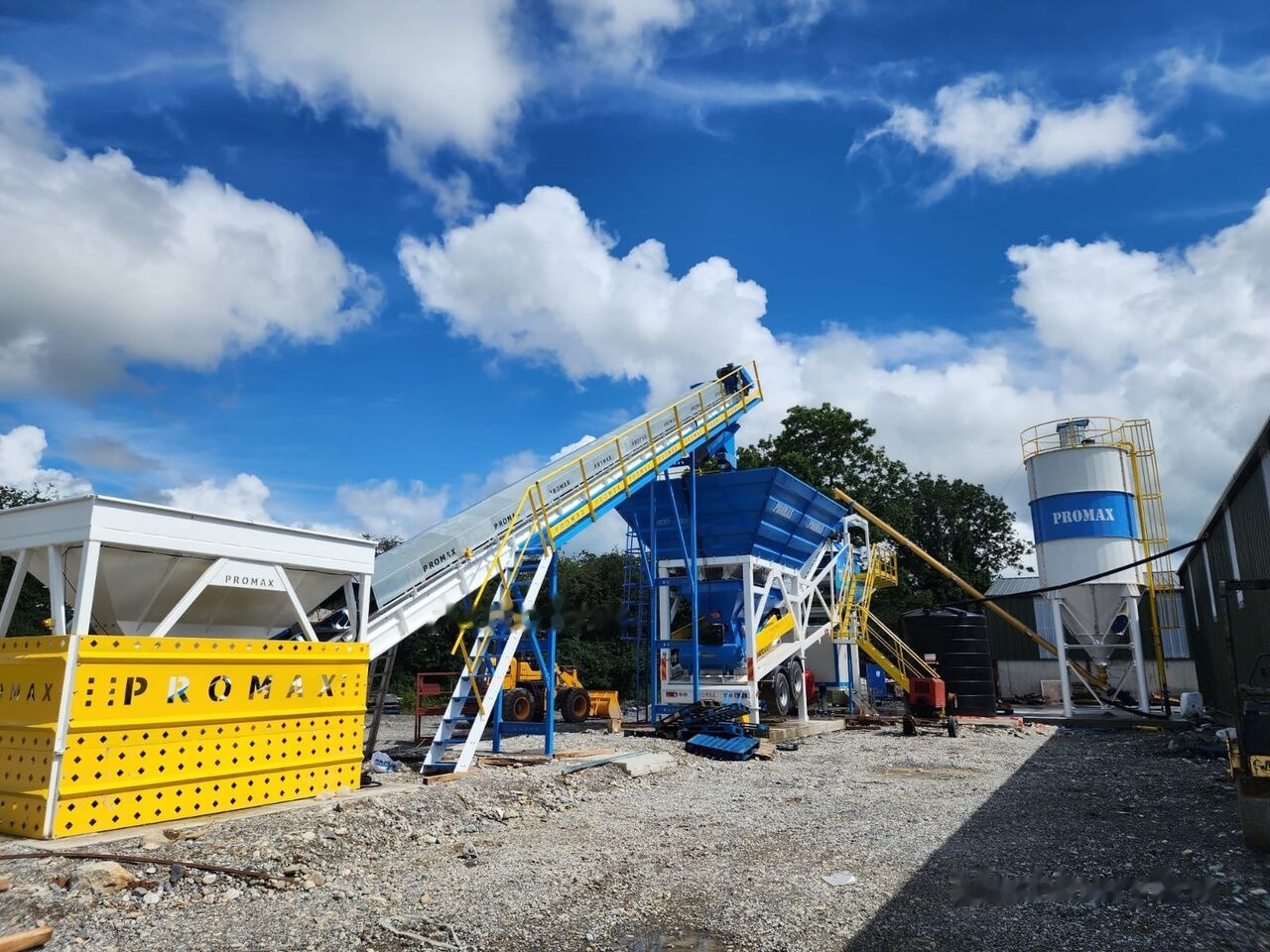 Promax Mobile Concrete Batching Plant PROMAX M60-PLNT (60m³/h) - Cement silo: afbeelding 5 Promax Mobile Concrete Batching Plant PROMAX M60-PLNT (60m³/h) - Cement silo: afbeelding 5