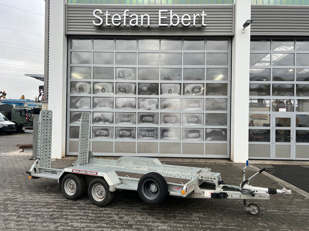 Brian James Cargo Digger Plant 2 / Länge 3.700mm / 3.500kg - Dieplader aanhangwagen: afbeelding 1 Brian James Cargo Digger Plant 2 / Länge 3.700mm / 3.500kg - Dieplader aanhangwagen: afbeelding 1