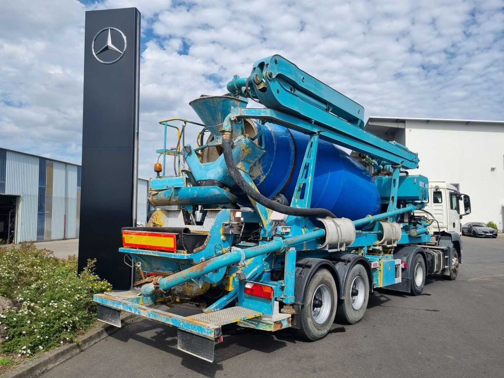 De Buf Beton-Mischer 9m³/Sermac 24m Betonpumpe - Betonmixer oplegger: afbeelding 1 De Buf Beton-Mischer 9m³/Sermac 24m Betonpumpe - Betonmixer oplegger: afbeelding 1
