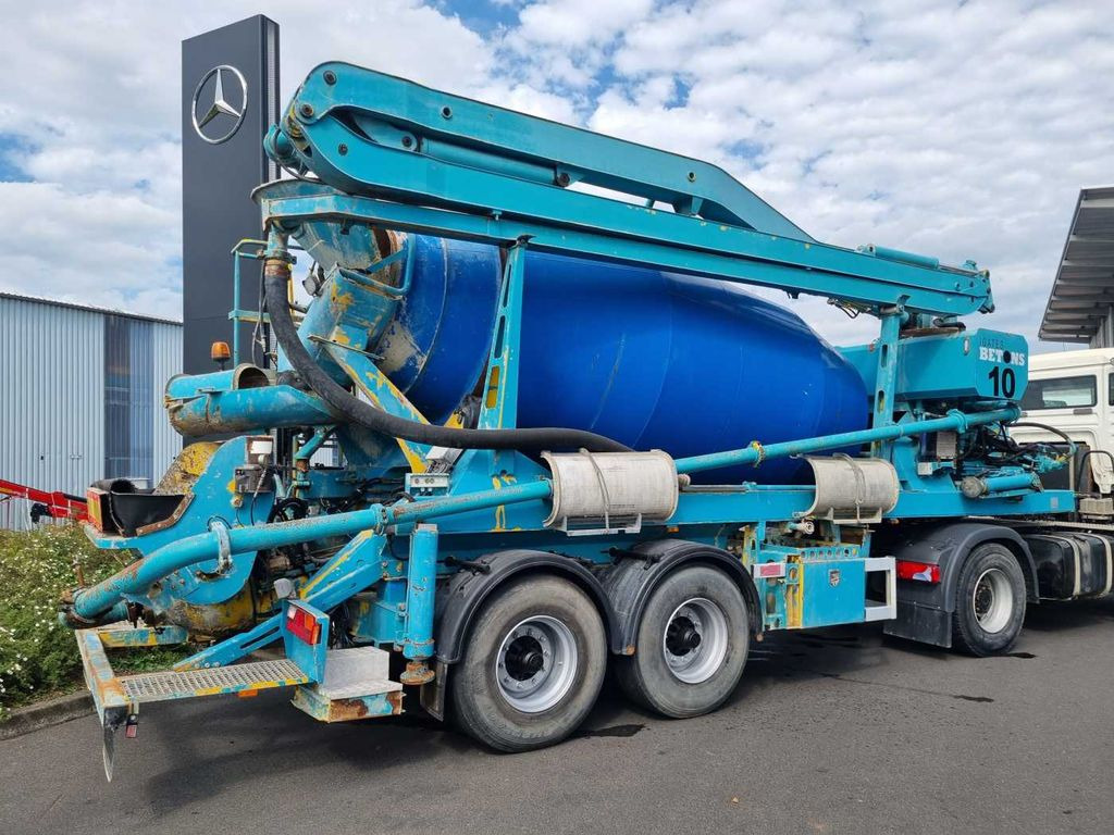 De Buf Beton-Mischer 9m³/Sermac 24m Betonpumpe - Betonmixer oplegger: afbeelding 2 De Buf Beton-Mischer 9m³/Sermac 24m Betonpumpe - Betonmixer oplegger: afbeelding 2