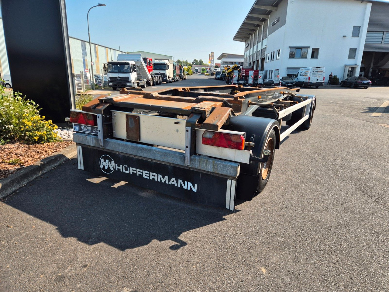 Hüffermann HSA 18.70 P BPW 14.582kg Nutzlast - Chassis aanhangwagen: afbeelding 2 Hüffermann HSA 18.70 P BPW 14.582kg Nutzlast - Chassis aanhangwagen: afbeelding 2