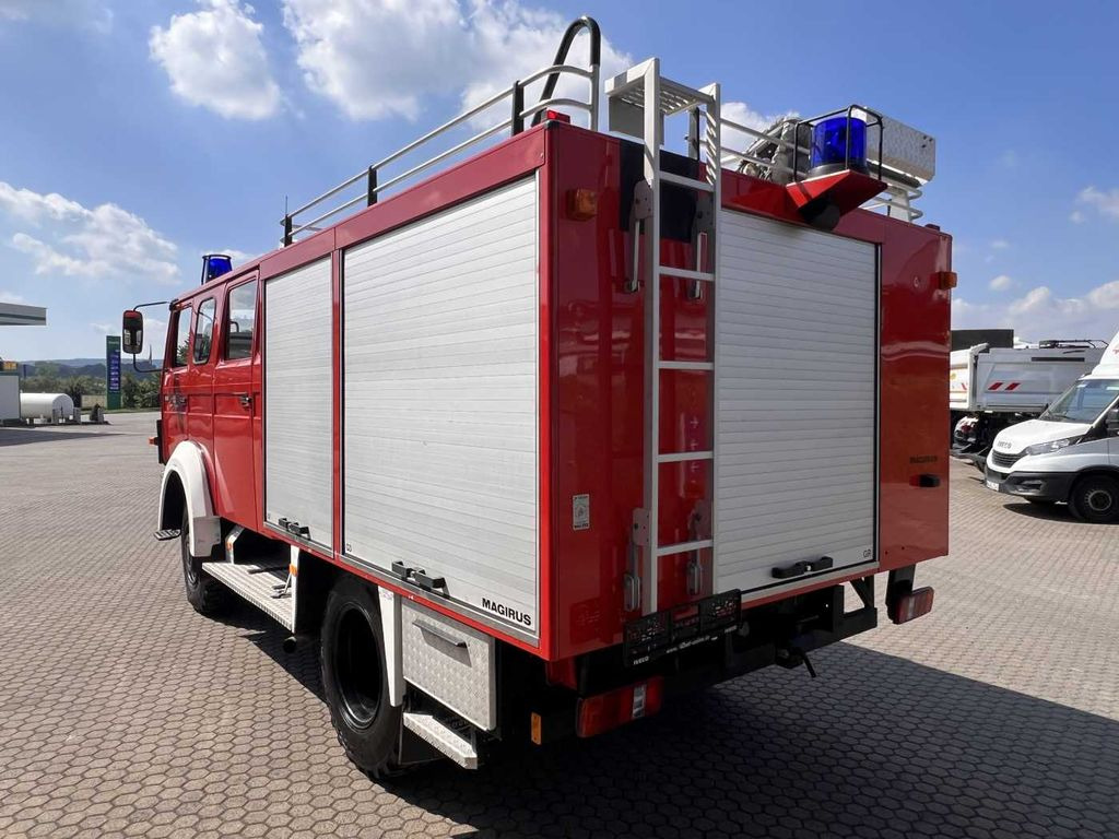 Brandweerwagen Iveco 90-16 AW 4x4 LF8 Feuerwehr Standheizung 9 Sitze: afbeelding 11