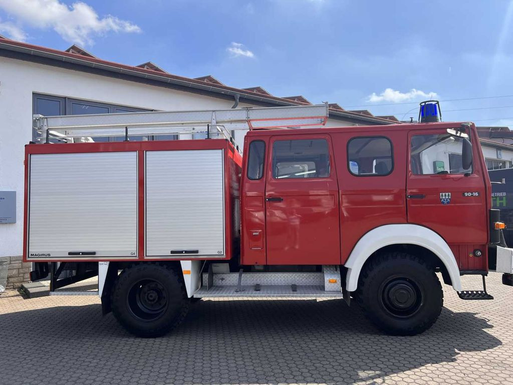 Brandweerwagen Iveco 90-16 AW 4x4 LF8 Feuerwehr Standheizung 9 Sitze: afbeelding 8