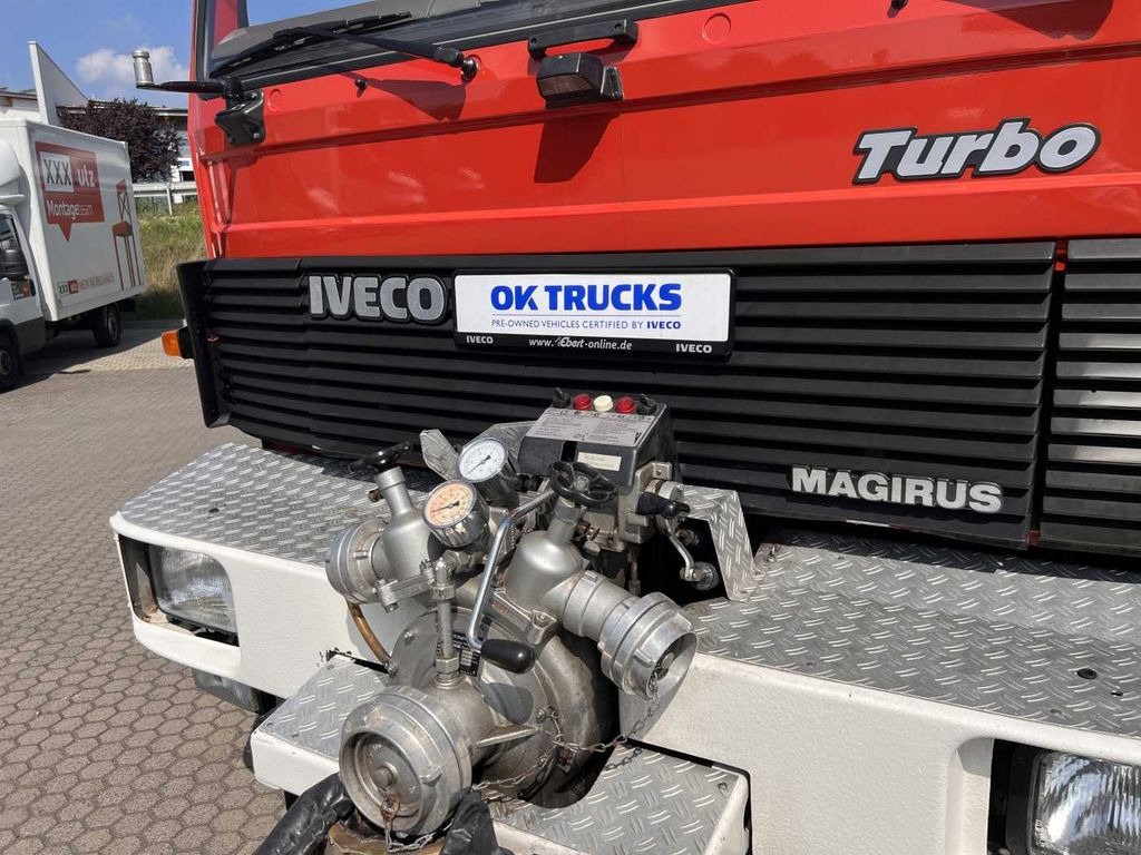 Brandweerwagen Iveco 90-16 AW 4x4 LF8 Feuerwehr Standheizung 9 Sitze: afbeelding 6