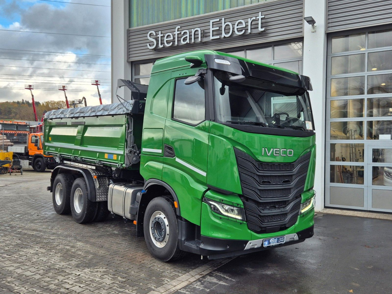 Iveco AS300X58Z HR ON+ Meiller Bordmatic AHK Intarder - Kipper vrachtwagen: afbeelding 4 Iveco AS300X58Z HR ON+ Meiller Bordmatic AHK Intarder - Kipper vrachtwagen: afbeelding 4
