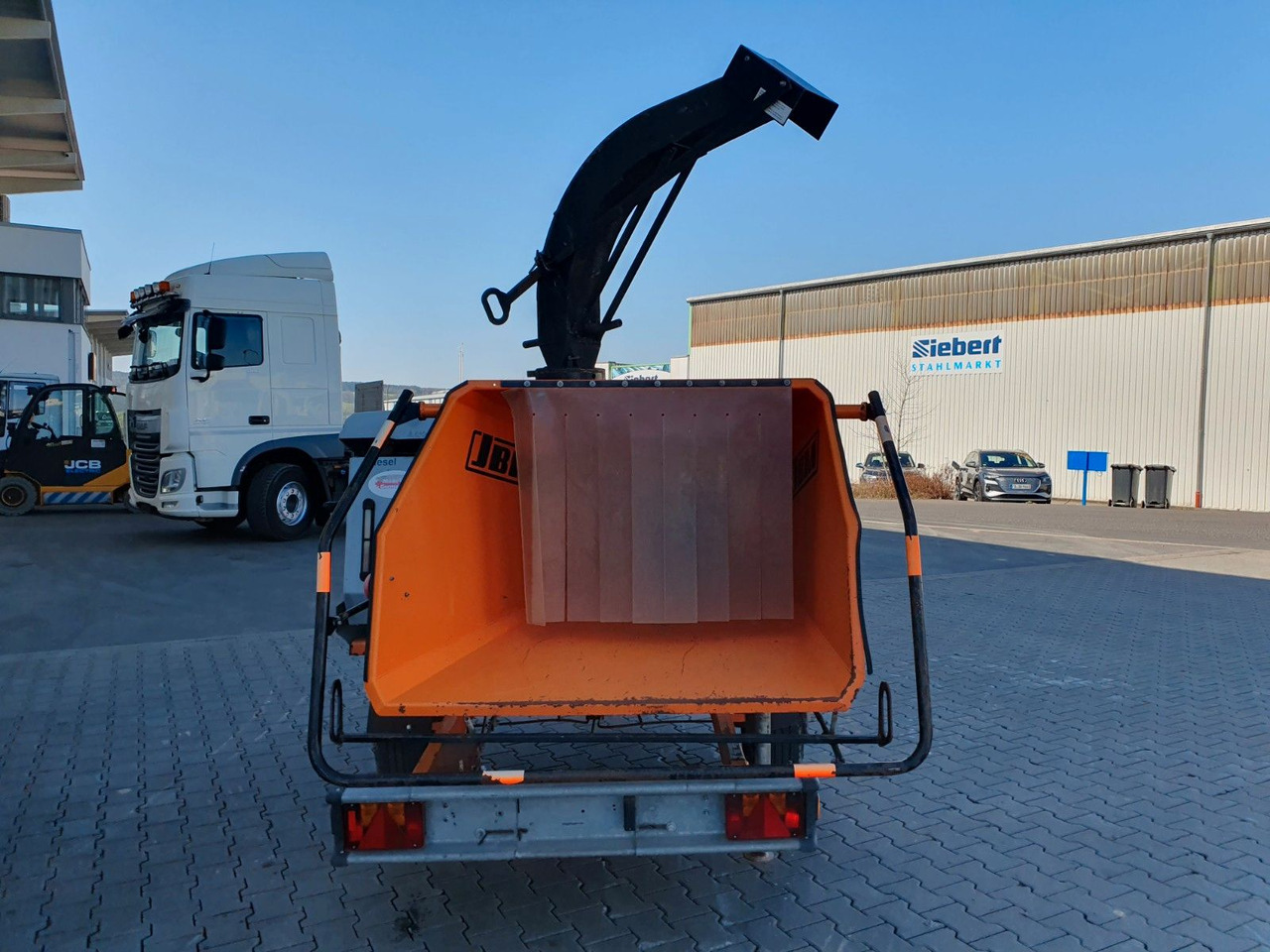Leasing  JBM 630 MDX Holzhacker / nur 133h / 2008 JBM 630 MDX Holzhacker / nur 133h / 2008: afbeelding 6