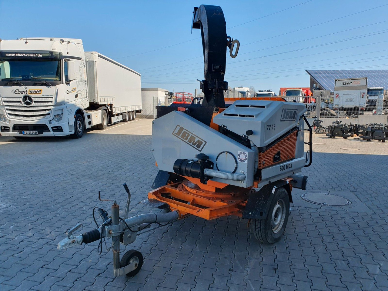 Leasing  JBM 630 MDX Holzhacker / nur 133h / 2008 JBM 630 MDX Holzhacker / nur 133h / 2008: afbeelding 9