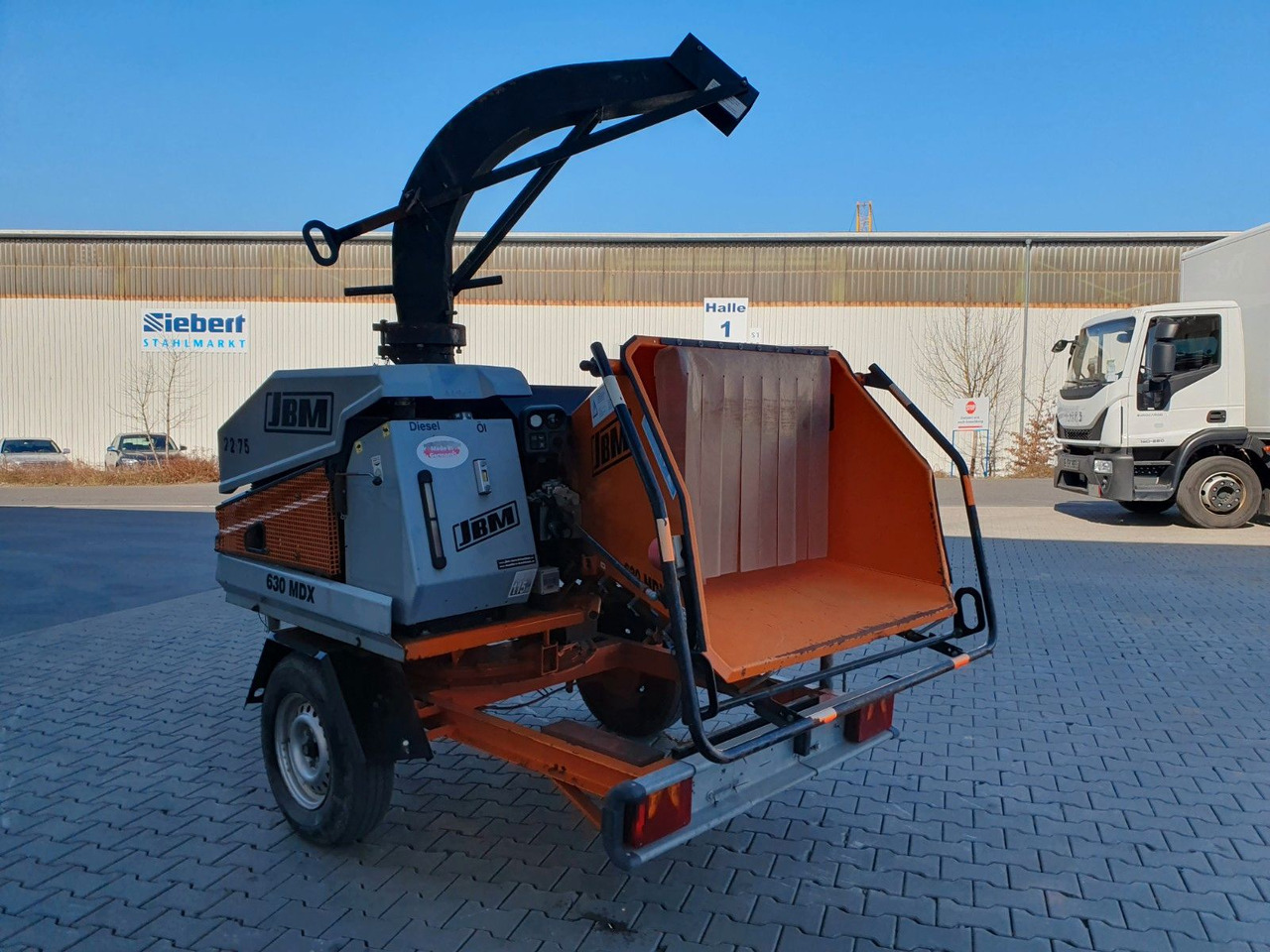 Leasing  JBM 630 MDX Holzhacker / nur 133h / 2008 JBM 630 MDX Holzhacker / nur 133h / 2008: afbeelding 7