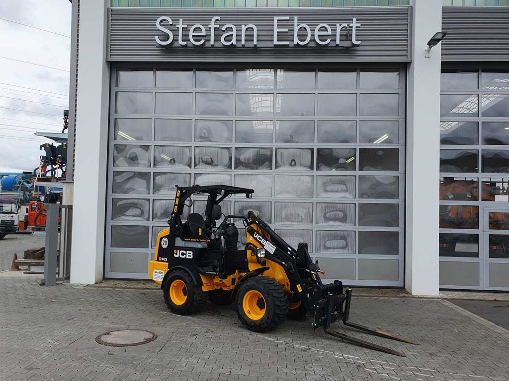 JCB 403 / Schaufel + Gabel / nur 248h! JCB 403 / Schaufel + Gabel / nur 248h! - Wiellader: afbeelding 1 JCB 403 / Schaufel + Gabel / nur 248h! JCB 403 / Schaufel + Gabel / nur 248h! - Wiellader: afbeelding 1