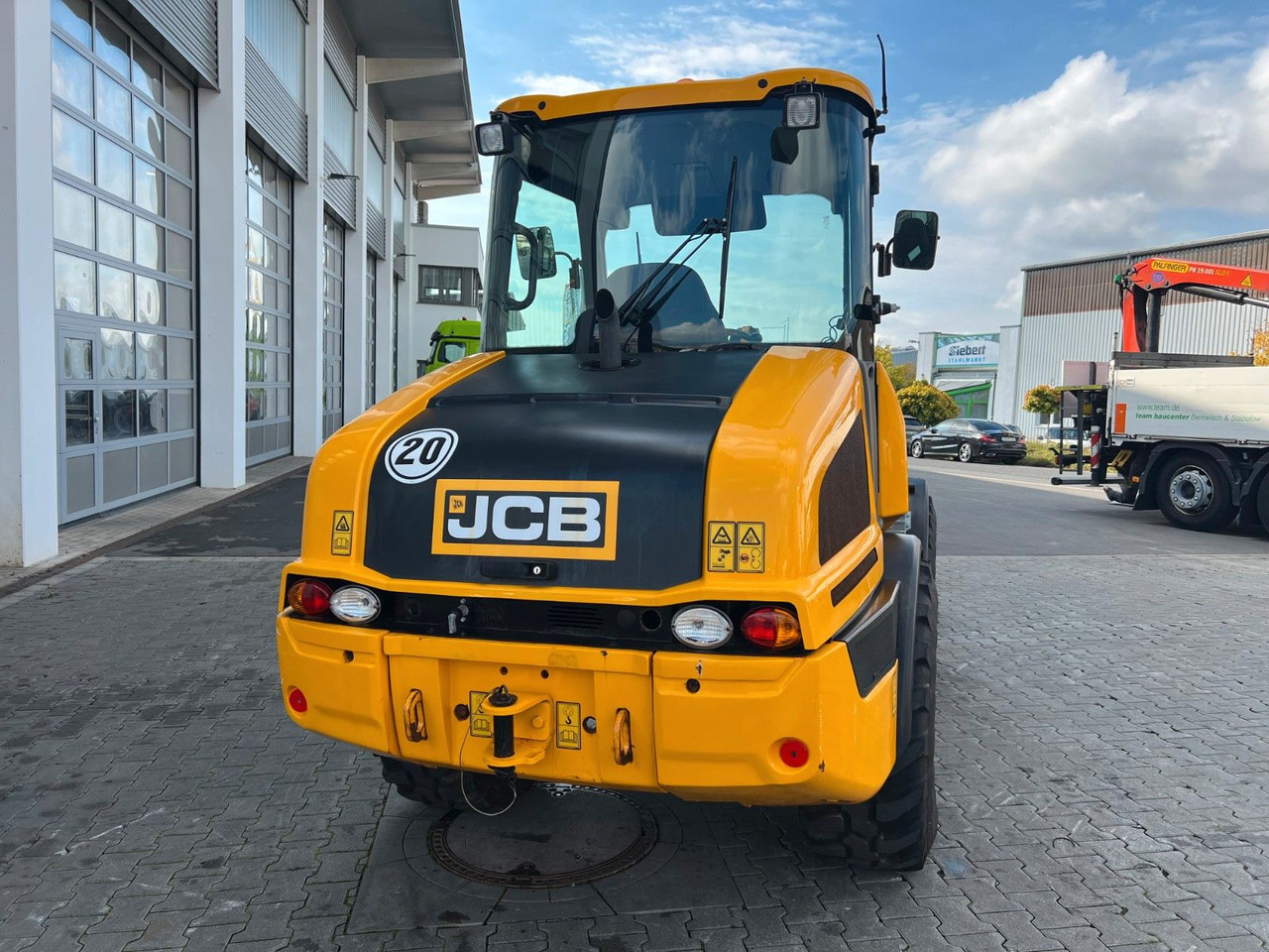 JCB 407 SV / nur 268h! / Klappschaufel & Gabel - Wiellader: afbeelding 4 JCB 407 SV / nur 268h! / Klappschaufel & Gabel - Wiellader: afbeelding 4