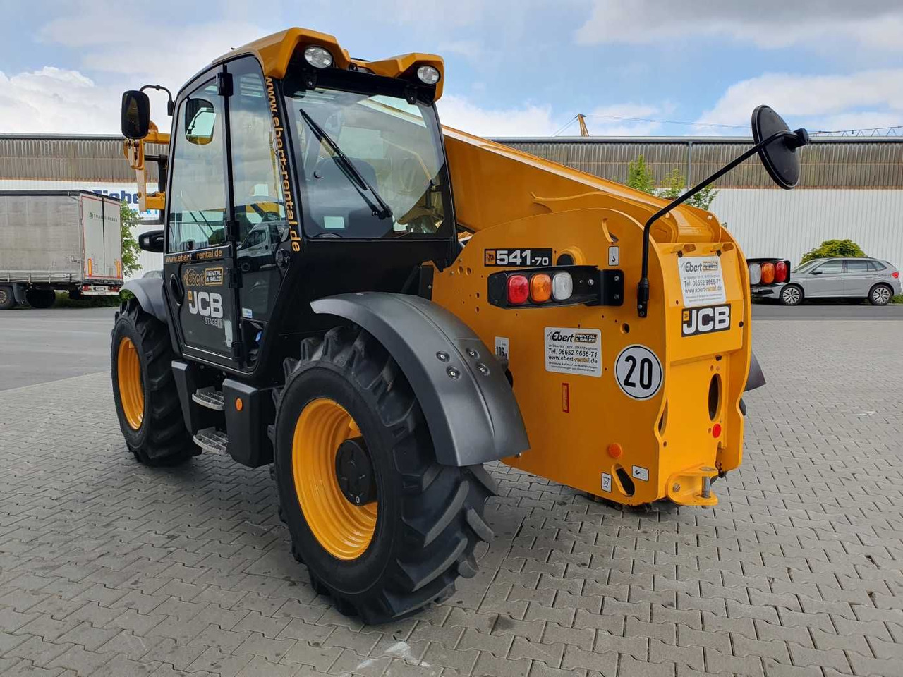 JCB 541-70 / nur 438h / 2022 / 4.100kg / 7m / 109PS - Verreiker: afbeelding 5 JCB 541-70 / nur 438h / 2022 / 4.100kg / 7m / 109PS - Verreiker: afbeelding 5