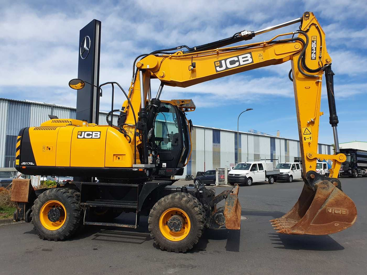 Mobiele graafmachine JCB JS 175 W / 2024 / nur 622h! / 1x Tieflöffel: afbeelding 6 Mobiele graafmachine JCB JS 175 W / 2024 / nur 622h! / 1x Tieflöffel: afbeelding 6