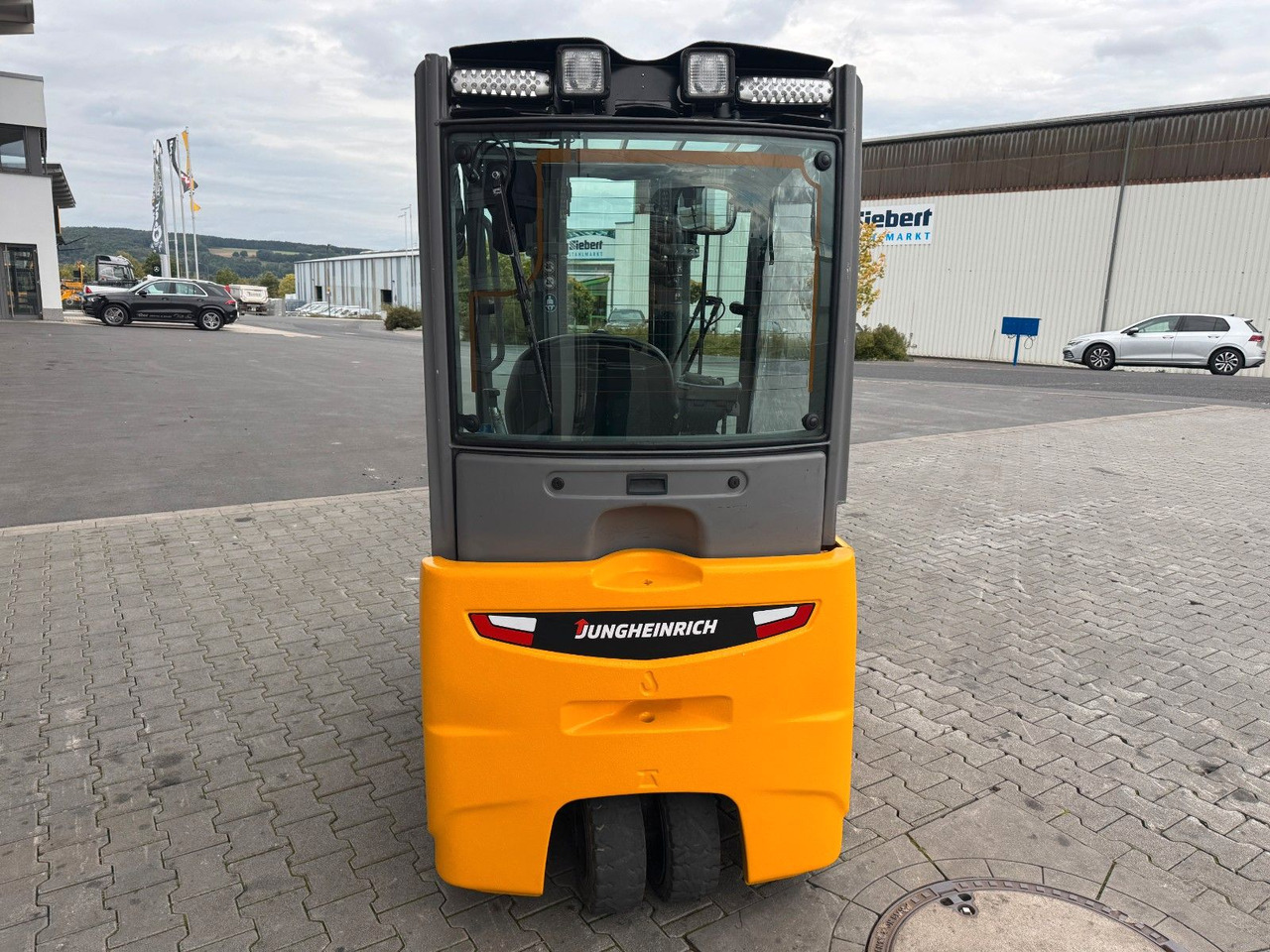 Elektrische heftruck Jungheinrich EFG 215 / Triplex: 4.25m! / SS / 4.168h / 2024: afbeelding 8