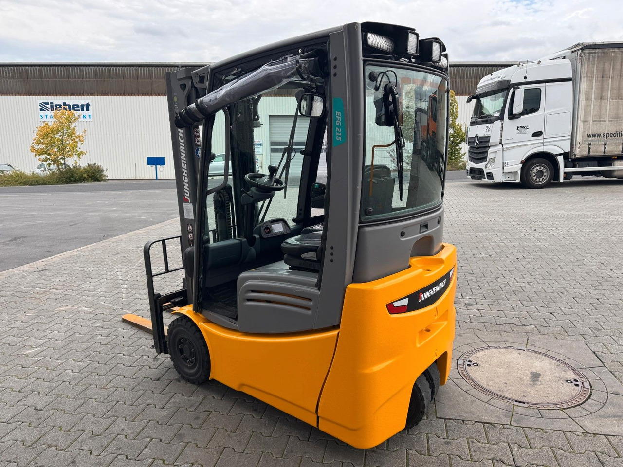 Elektrische heftruck Jungheinrich EFG 215 / Triplex: 4.25m! / SS / 4.168h / 2024: afbeelding 7