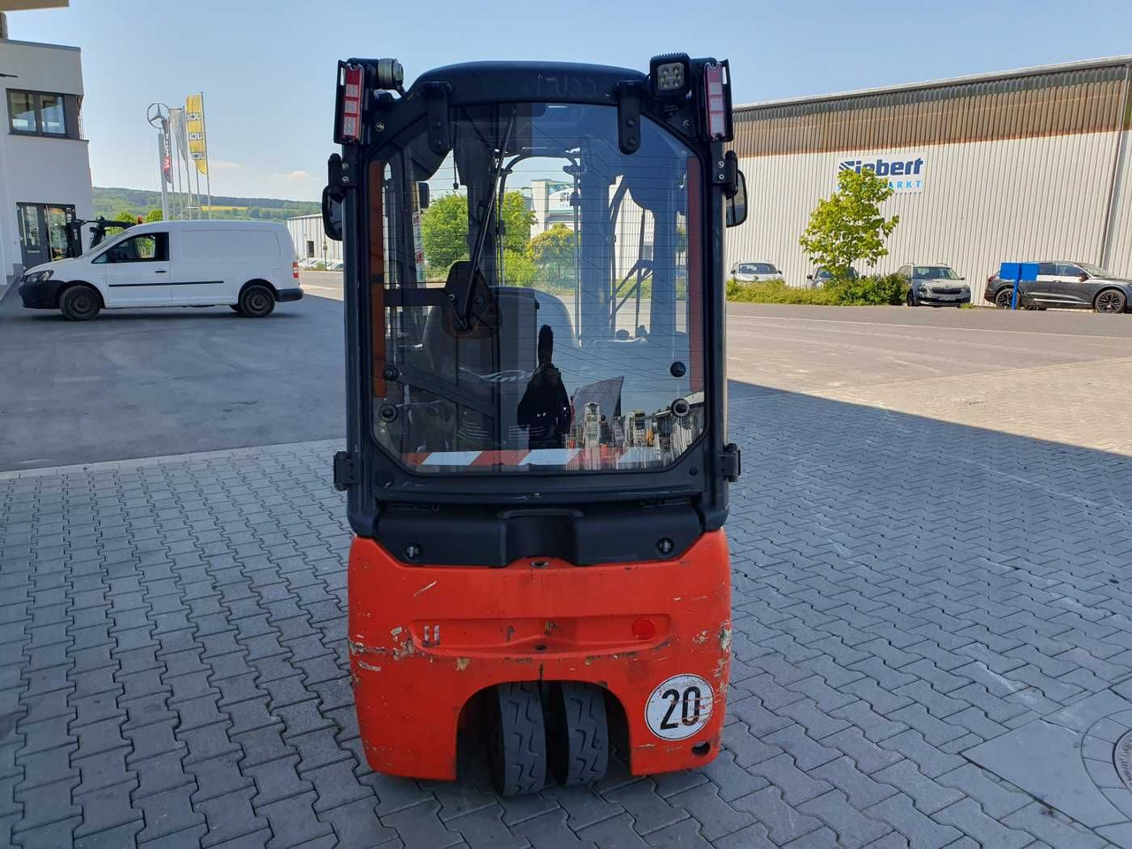 Linde E14 - 01 / Triplex: 4.10m! / SS / nur 2.899h! - Elektrische heftruck: afbeelding 5 Linde E14 - 01 / Triplex: 4.10m! / SS / nur 2.899h! - Elektrische heftruck: afbeelding 5