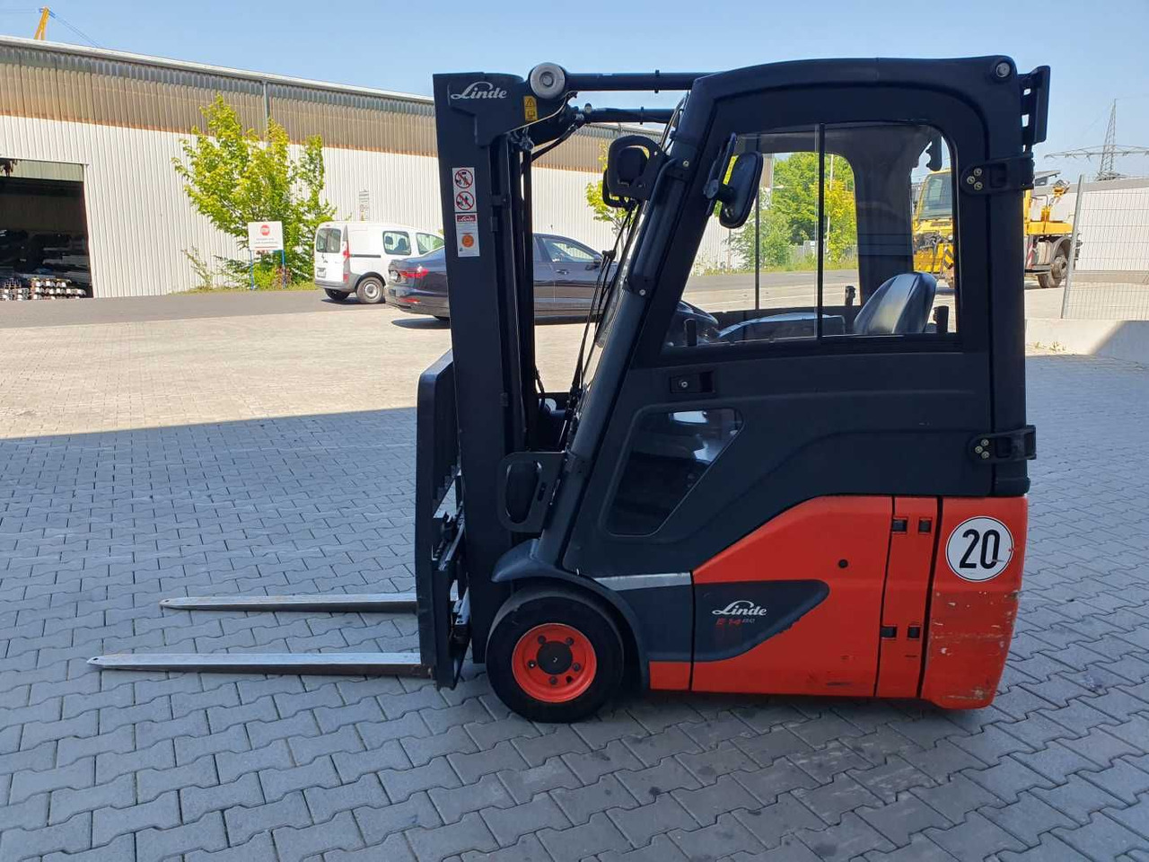 Leasing  Linde E14 - 01 / Triplex: 4.10m! / SS / nur 2.899h! Linde E14 - 01 / Triplex: 4.10m! / SS / nur 2.899h!: afbeelding 7