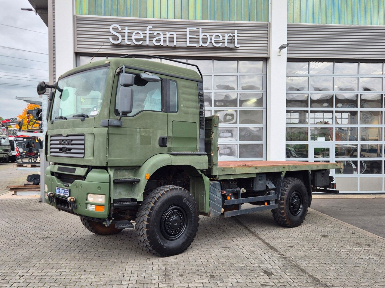 MAN TGA 18.360 4x4 BB Pritsche Single Bereifung - Vrachtwagen met open laadbak: afbeelding 3 MAN TGA 18.360 4x4 BB Pritsche Single Bereifung - Vrachtwagen met open laadbak: afbeelding 3