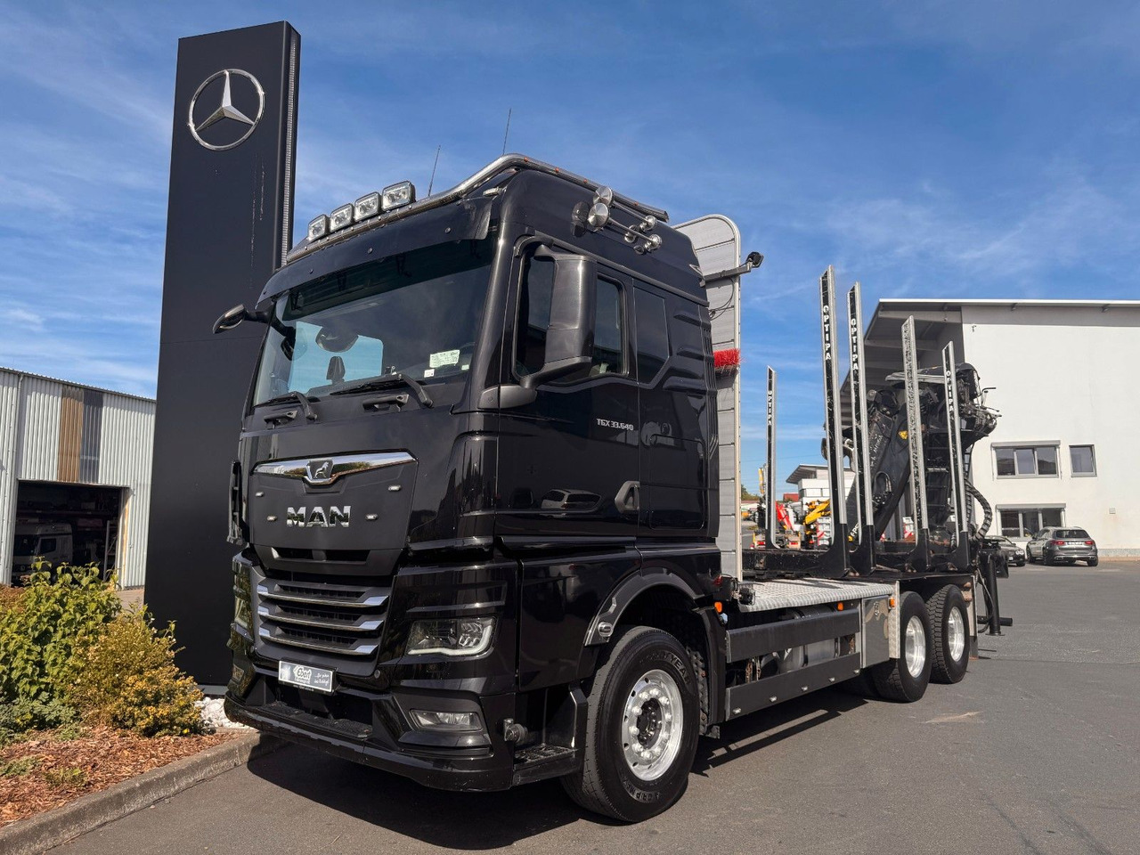 MAN TGX 33.640 6x4 BL Palfinger Q150Z96 - Houttransport, Kraanwagen: afbeelding 4 MAN TGX 33.640 6x4 BL Palfinger Q150Z96 - Houttransport, Kraanwagen: afbeelding 4